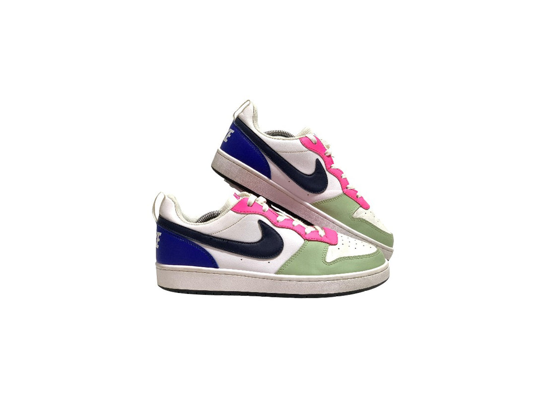 Nike Court Borough Low Recraft GS 'Honeydew Pink Ultramarine'