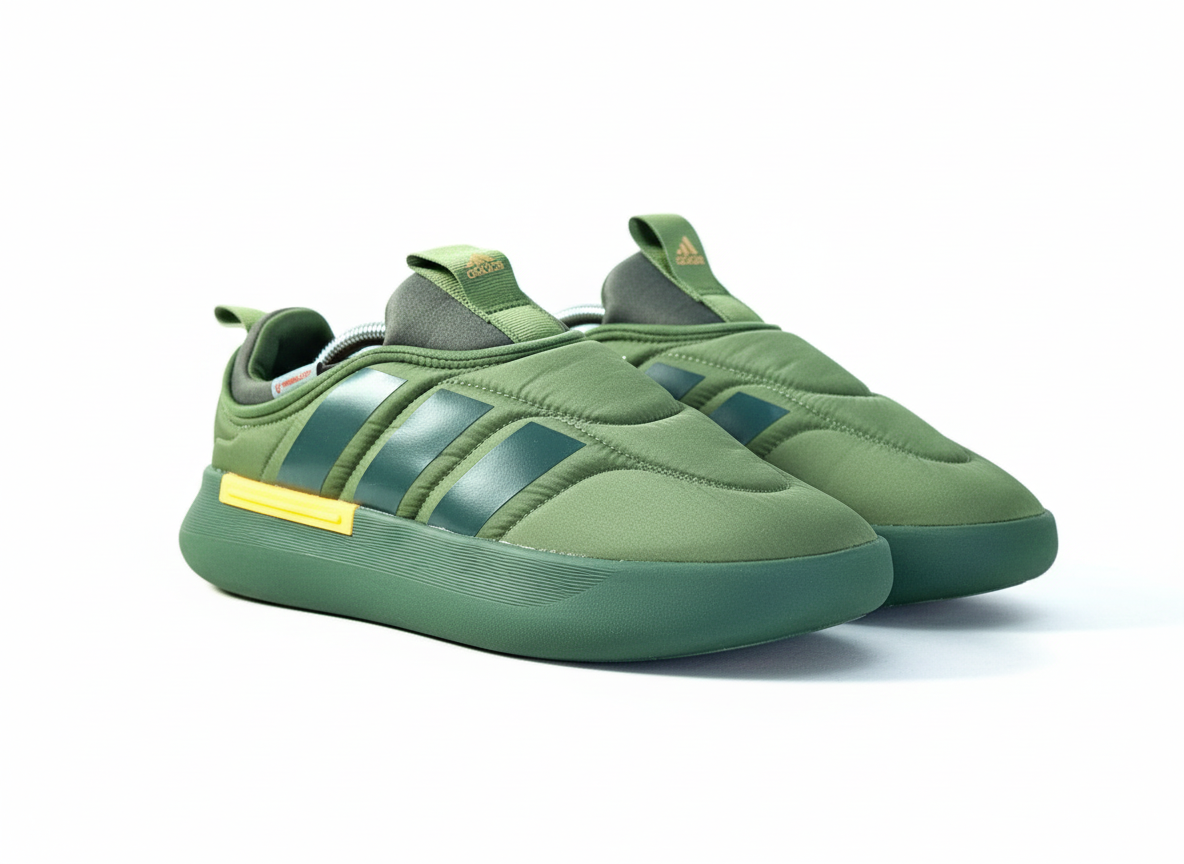 Adidas Adipuff Mens Slip On Sneakers